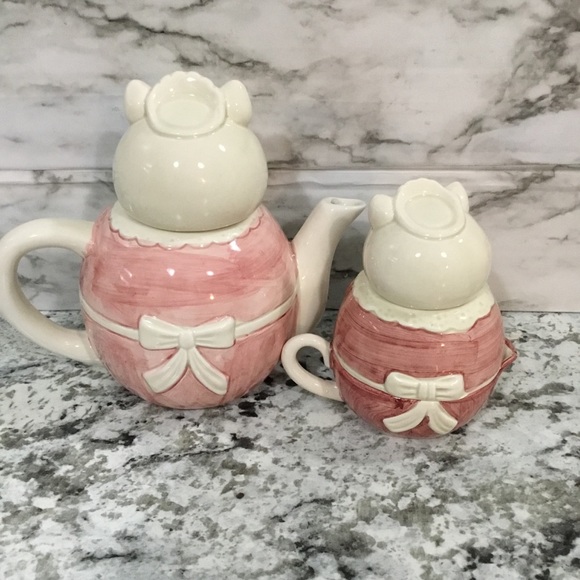 Teapot Sugar & Creamer Ron Gordon Exclusive Design - Picture 3 of 13
